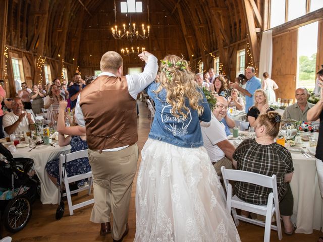 Marty and Nikki&apos;s Wedding in Arena, Wisconsin 30