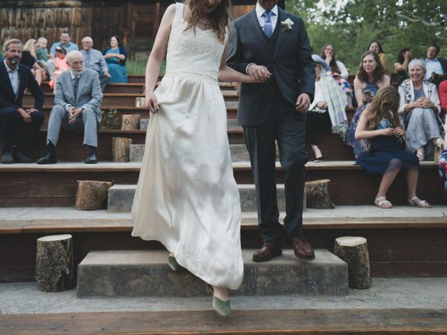 Matt and Carrie's Wedding in Allenspark, Colorado 26