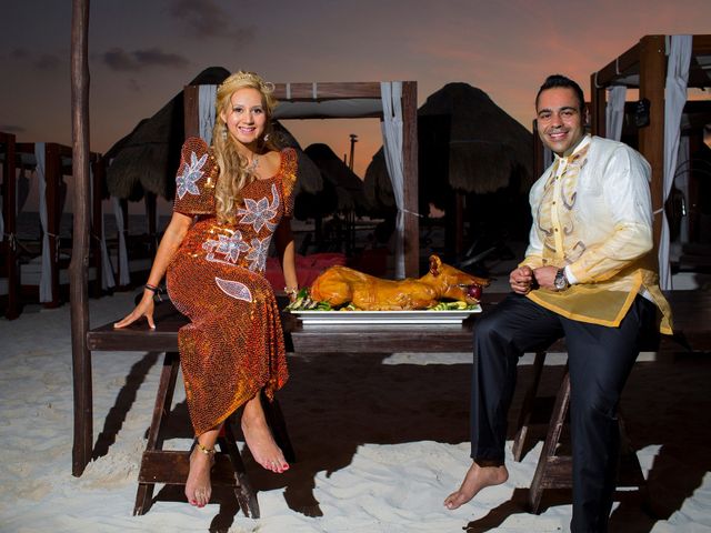 Rishi Malhan  and Claire Ann Cuarteros &apos;s Wedding in Cancun, Mexico 12