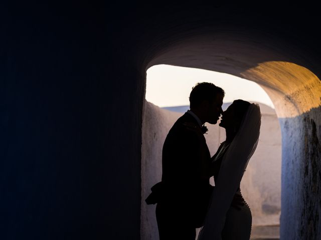 Elly and Nick&apos;s Wedding in Santorini, Greece 6