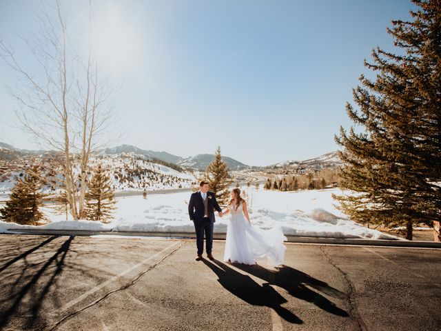 Brad and Nicole&apos;s Wedding in Park City, Utah 32