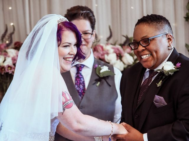 Gail and Tye&apos;s Wedding in Tacoma, Washington 12