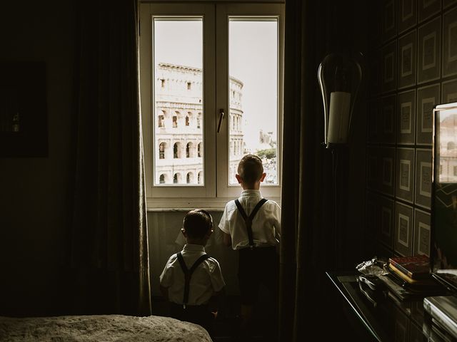 James and Kay&apos;s Wedding in Rome, Italy 58