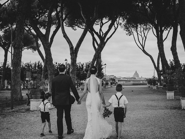 James and Kay&apos;s Wedding in Rome, Italy 115