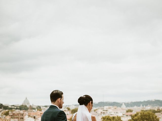 James and Kay&apos;s Wedding in Rome, Italy 117