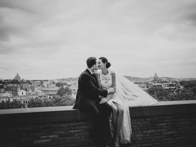 James and Kay&apos;s Wedding in Rome, Italy 121