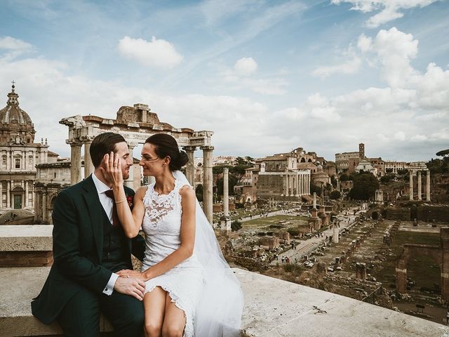 James and Kay&apos;s Wedding in Rome, Italy 146