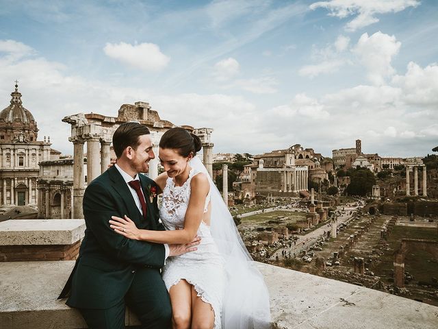 James and Kay&apos;s Wedding in Rome, Italy 147