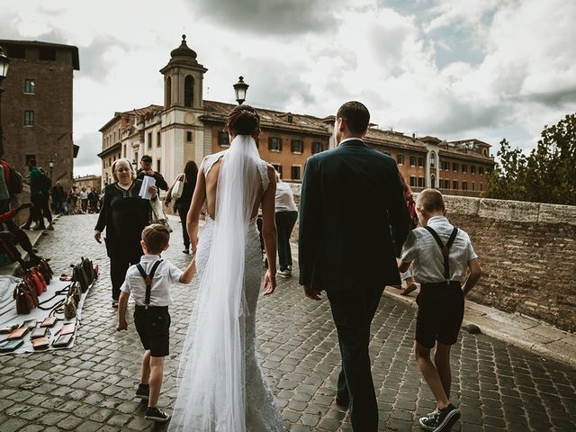 James and Kay&apos;s Wedding in Rome, Italy 154