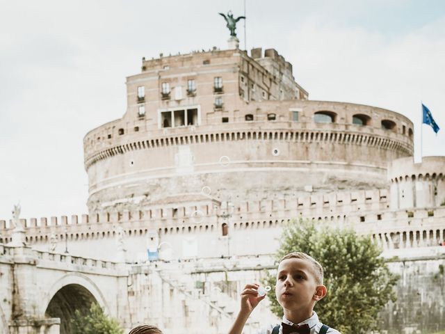 James and Kay&apos;s Wedding in Rome, Italy 175