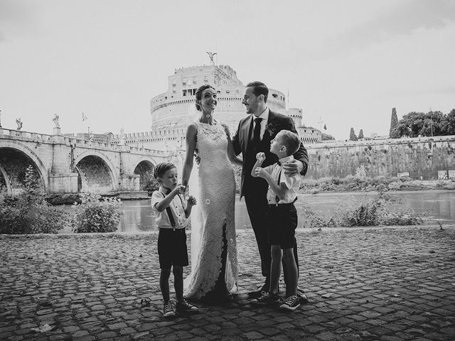 James and Kay&apos;s Wedding in Rome, Italy 176