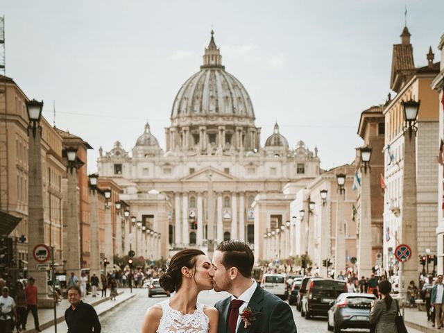 James and Kay&apos;s Wedding in Rome, Italy 1