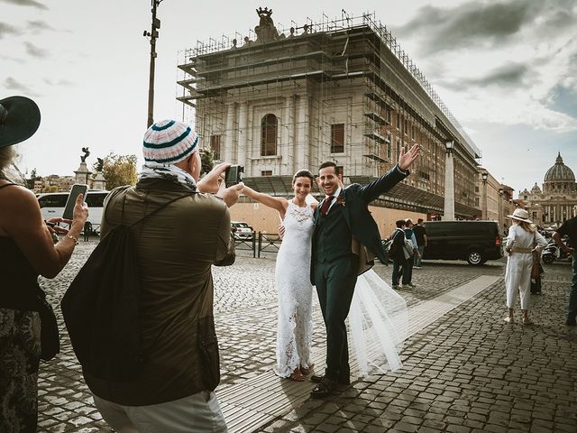 James and Kay&apos;s Wedding in Rome, Italy 191