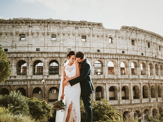 James and Kay&apos;s Wedding in Rome, Italy 196