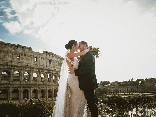 James and Kay&apos;s Wedding in Rome, Italy 201