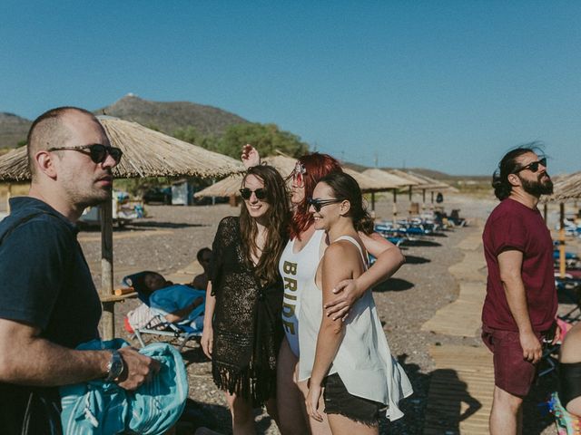 Bill and Natasha&apos;s Wedding in Santorini, Greece 10