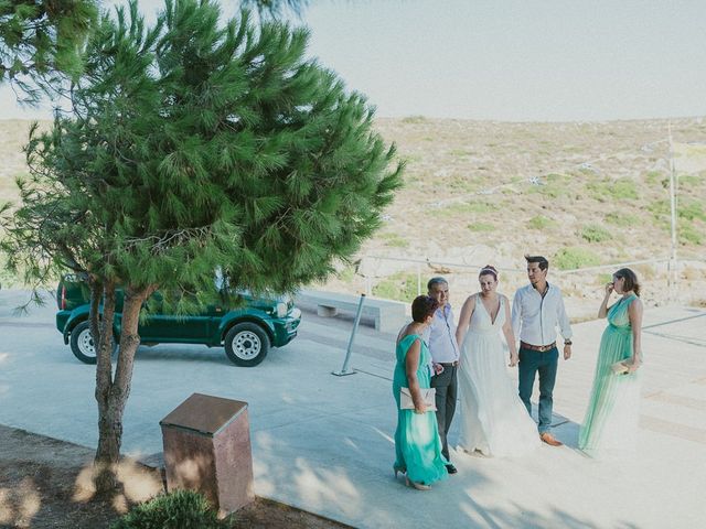 Bill and Natasha&apos;s Wedding in Santorini, Greece 100