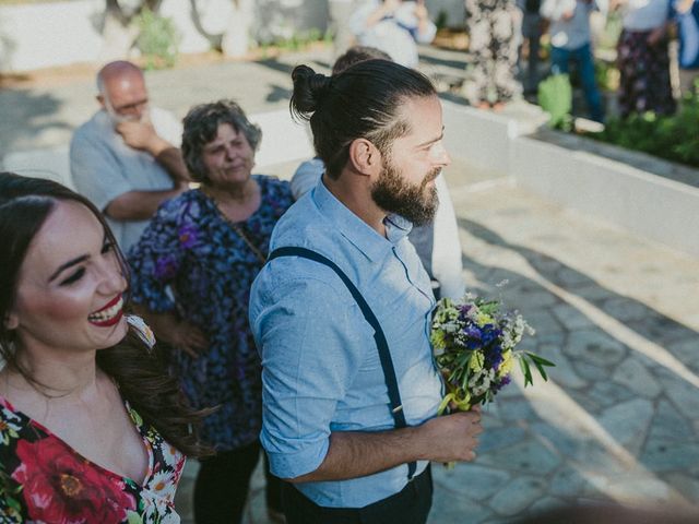 Bill and Natasha&apos;s Wedding in Santorini, Greece 103