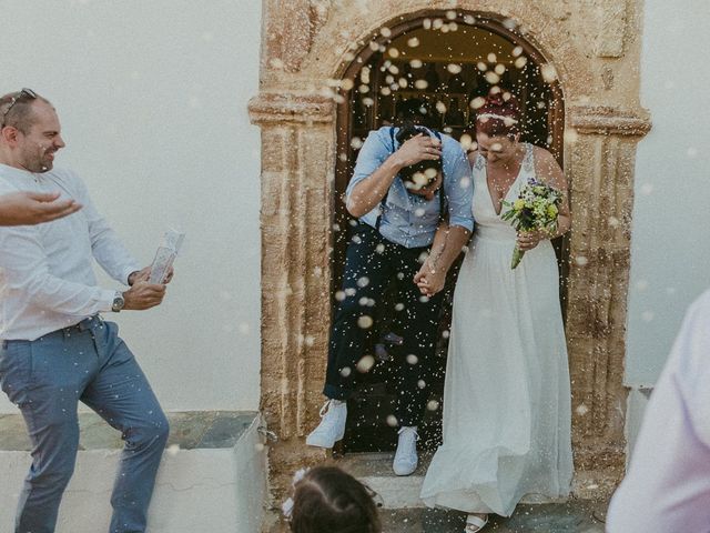 Bill and Natasha&apos;s Wedding in Santorini, Greece 117