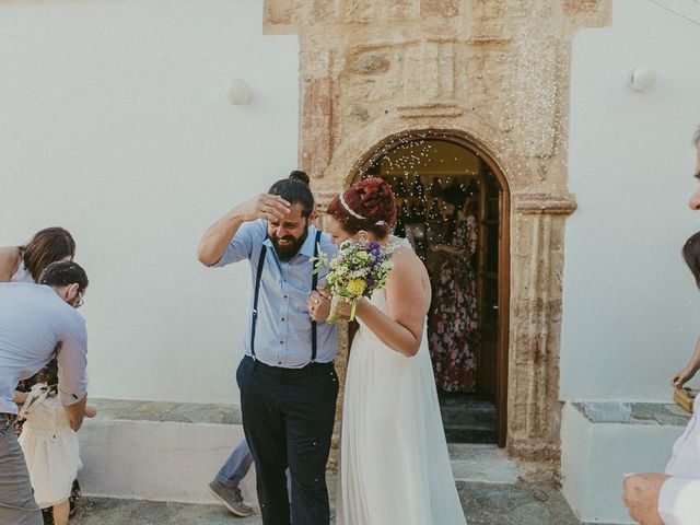 Bill and Natasha&apos;s Wedding in Santorini, Greece 118
