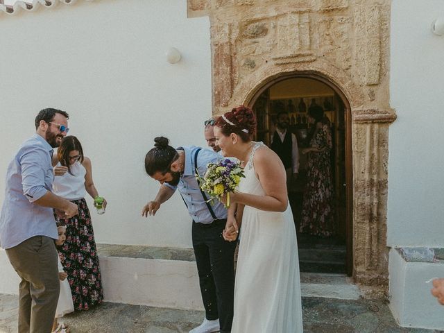 Bill and Natasha&apos;s Wedding in Santorini, Greece 119