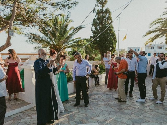 Bill and Natasha&apos;s Wedding in Santorini, Greece 120