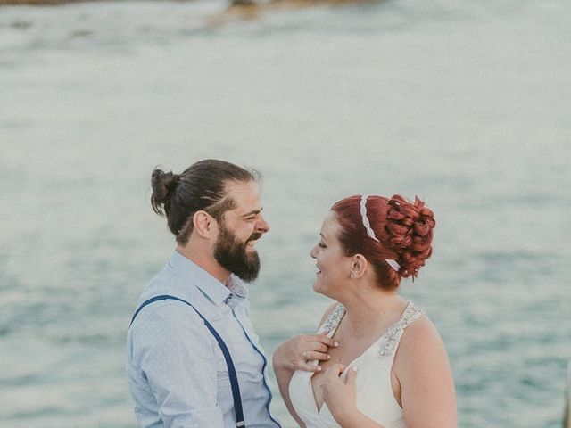 Bill and Natasha&apos;s Wedding in Santorini, Greece 129