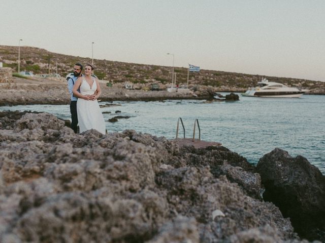 Bill and Natasha&apos;s Wedding in Santorini, Greece 133