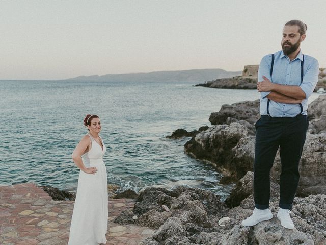 Bill and Natasha&apos;s Wedding in Santorini, Greece 134