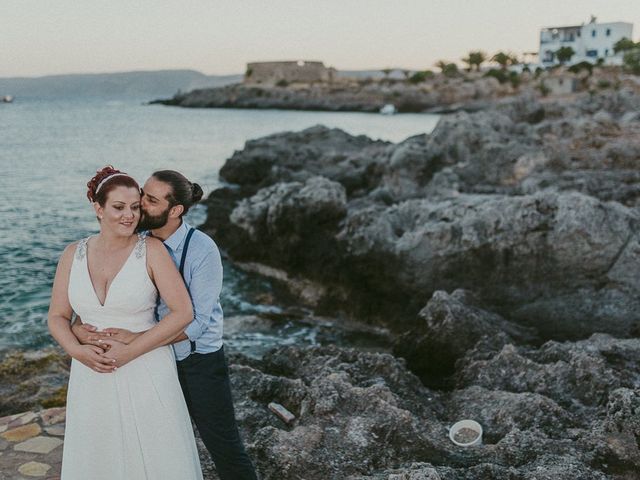 Bill and Natasha&apos;s Wedding in Santorini, Greece 135