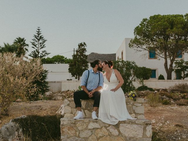 Bill and Natasha&apos;s Wedding in Santorini, Greece 138