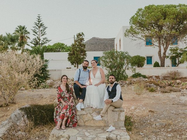 Bill and Natasha&apos;s Wedding in Santorini, Greece 139