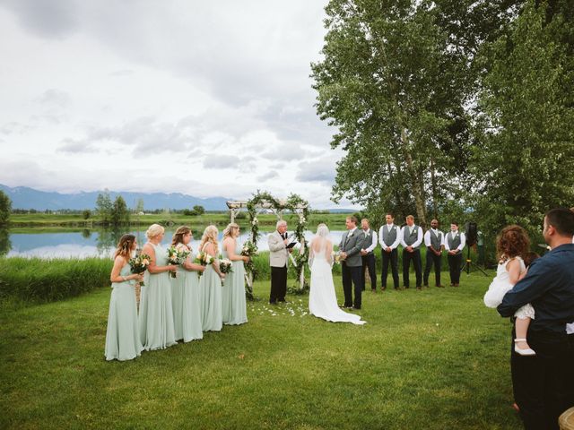Gavin and Jaimee&apos;s Wedding in Kalispell, Montana 23