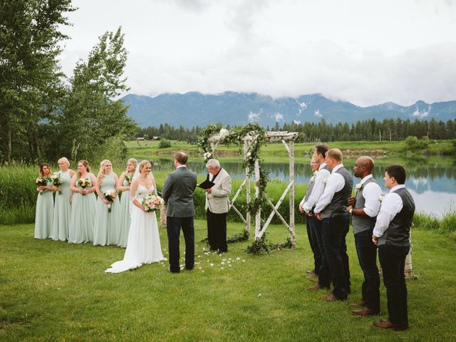 Gavin and Jaimee&apos;s Wedding in Kalispell, Montana 24