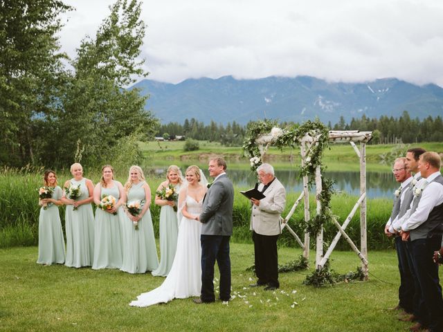 Gavin and Jaimee&apos;s Wedding in Kalispell, Montana 26