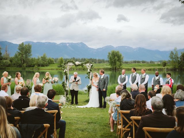 Gavin and Jaimee&apos;s Wedding in Kalispell, Montana 30