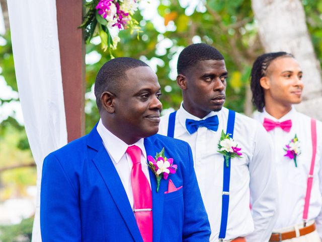 Chyenne and Garfield&apos;s Wedding in Ocho Rios, Jamaica 13