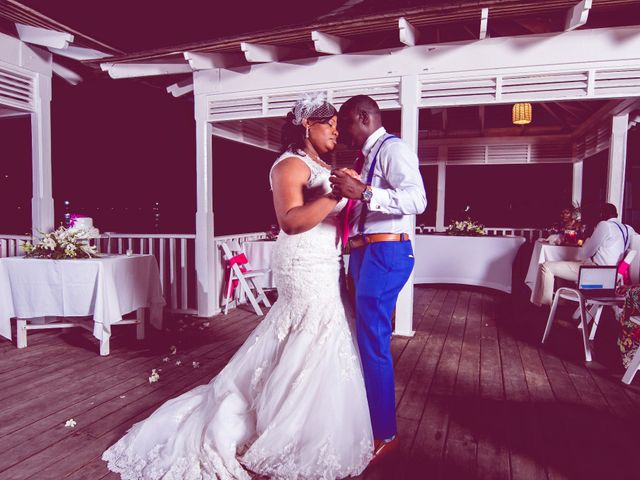 Chyenne and Garfield&apos;s Wedding in Ocho Rios, Jamaica 34