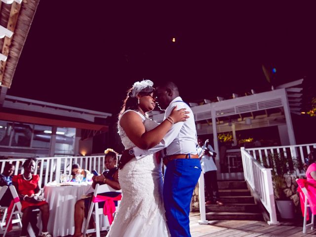 Chyenne and Garfield&apos;s Wedding in Ocho Rios, Jamaica 35