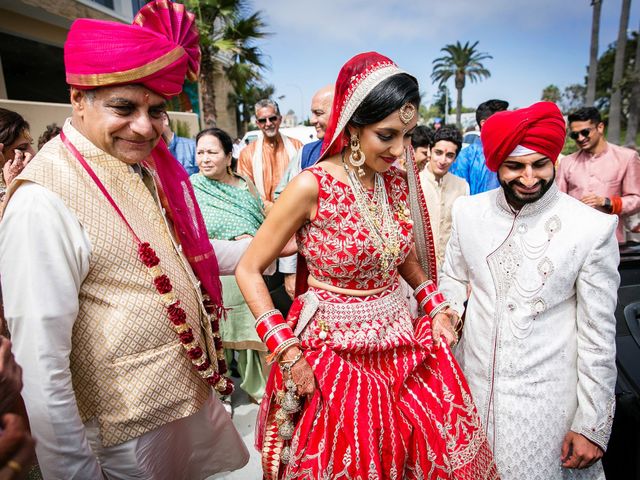 Nevan and Roshni&apos;s Wedding in Huntington Beach, California 376