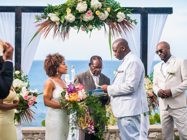 Imesia and Tyrone&apos;s Wedding in Ocho Rios, Jamaica 29