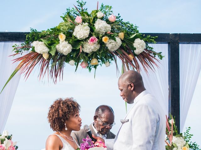 Imesia and Tyrone&apos;s Wedding in Ocho Rios, Jamaica 32