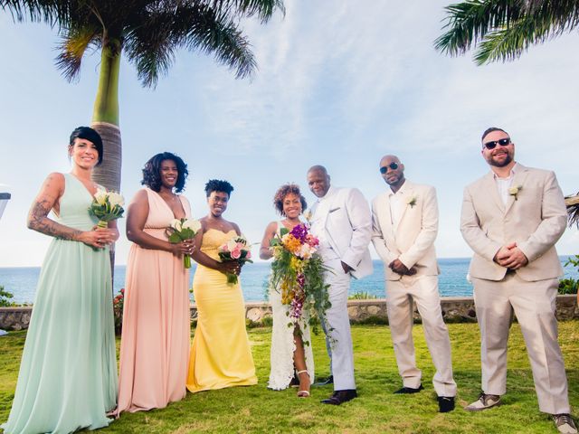 Imesia and Tyrone&apos;s Wedding in Ocho Rios, Jamaica 42