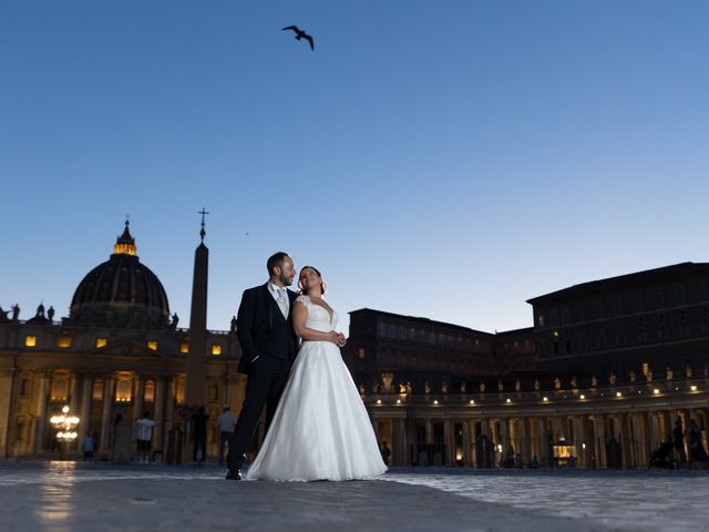 Mary and Alex's Wedding in Rome, Italy 76