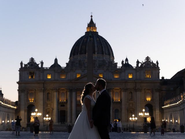 Mary and Alex's Wedding in Rome, Italy 78