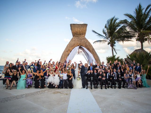 Ross and Jena&apos;s Wedding in Cancun, Mexico 14