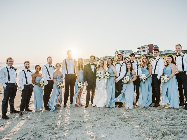 Dustin and Shelby&apos;s Wedding in Emerald Isle, North Carolina 54