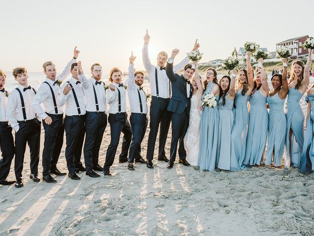 Dustin and Shelby&apos;s Wedding in Emerald Isle, North Carolina 55