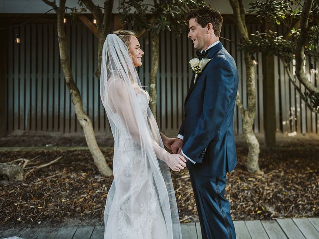 Dustin and Shelby&apos;s Wedding in Emerald Isle, North Carolina 62