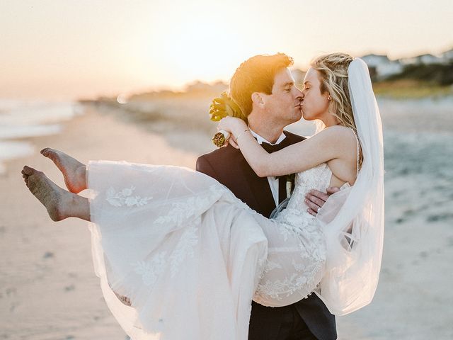 Dustin and Shelby&apos;s Wedding in Emerald Isle, North Carolina 180